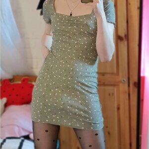 green emerald velvet dress Jacquard Green Dress